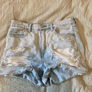 America Eagle mom jeans